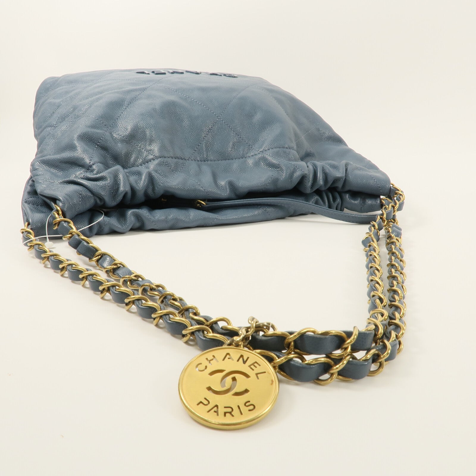 CHANEL 牛皮皮革Chanel 22 Small鏈帶肩背袋
