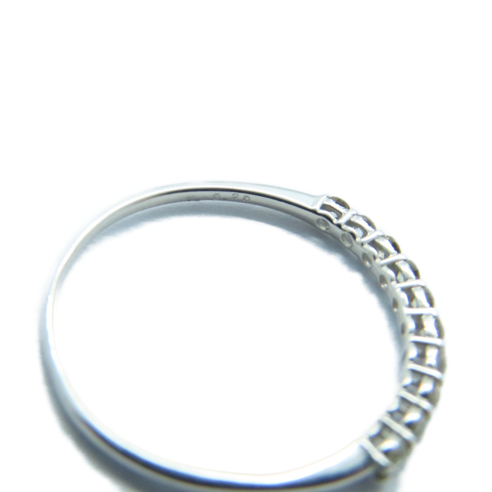 JEWELRY 18K白金Diamond Ring 0.20ct鑽石戒指US#6