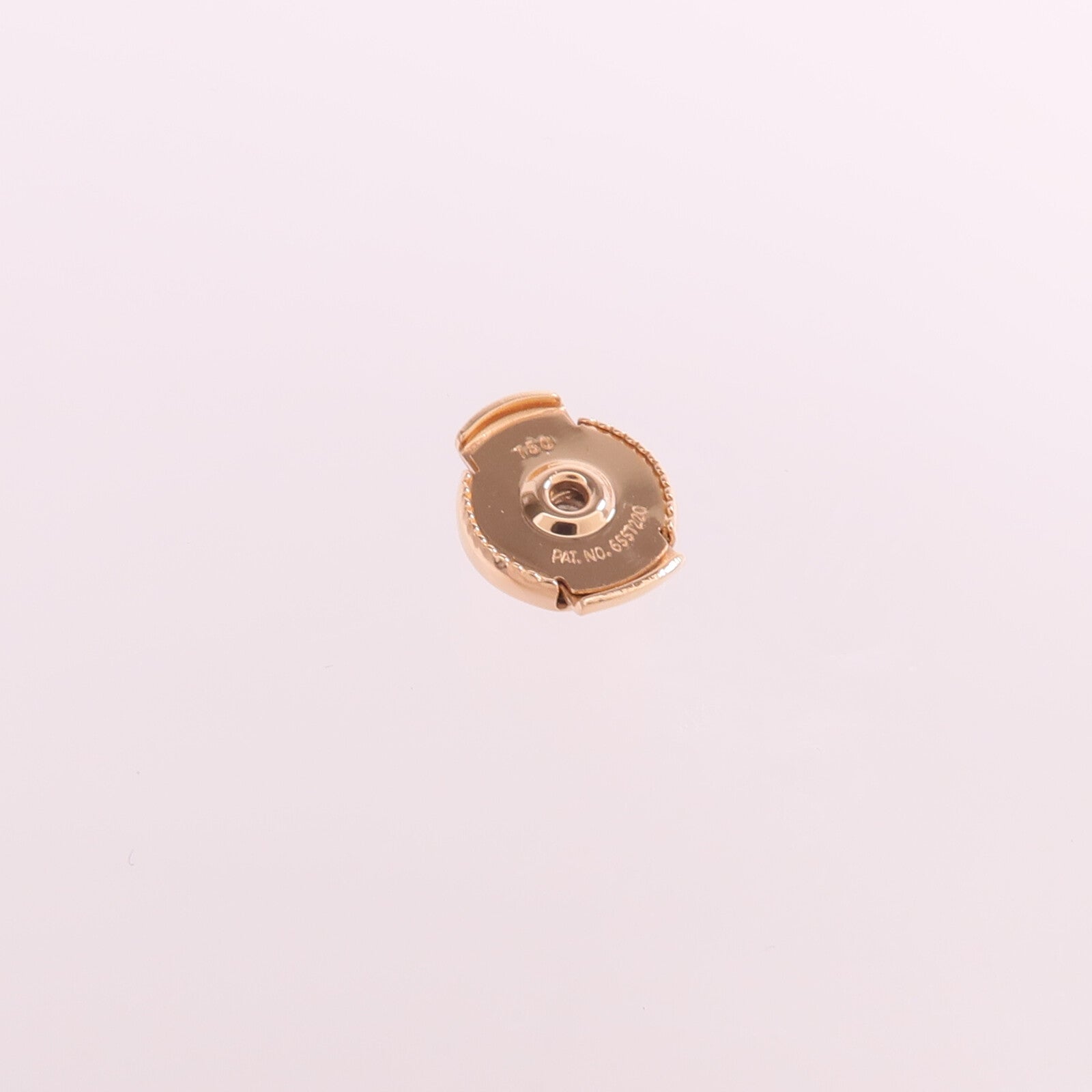 HERMES 18K玫瑰金Chaine d'Ancre Earrings耳環