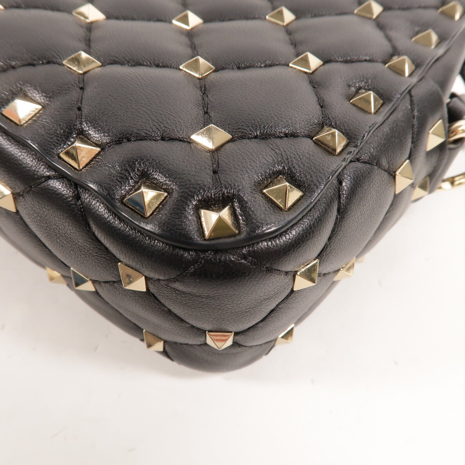 Valentino 牛皮皮革Rockstud Spike肩背袋