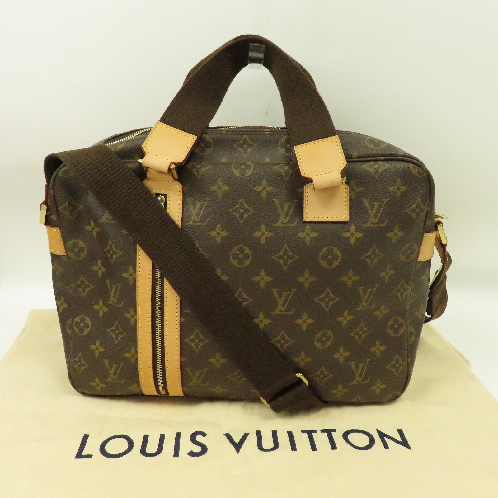LOUIS VUITTON 【激減優惠】Monogram Sac Bosphore 2 Way Bag金扣手挽肩背兩用袋
