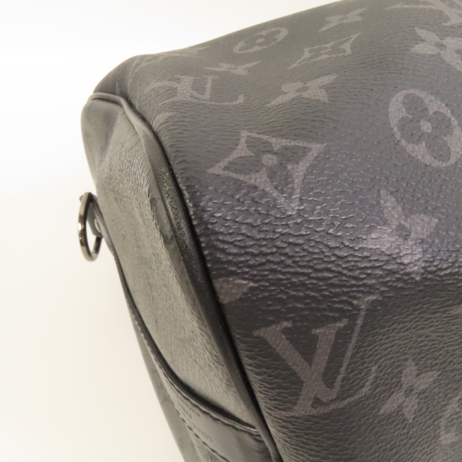 LOUIS VUITTON Monogram Eclipse Keepall Bandouliere 35手挽肩背兩用袋