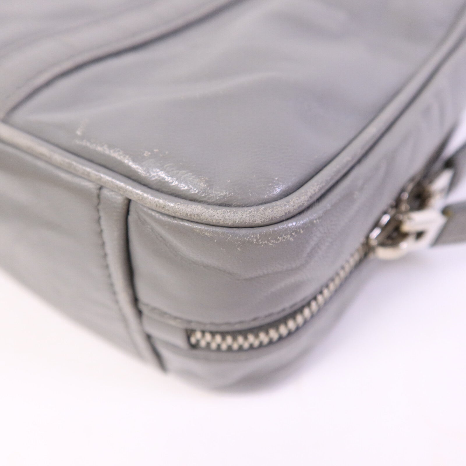 PRADA 牛皮皮革Nappa Antique手挽肩背兩用袋
