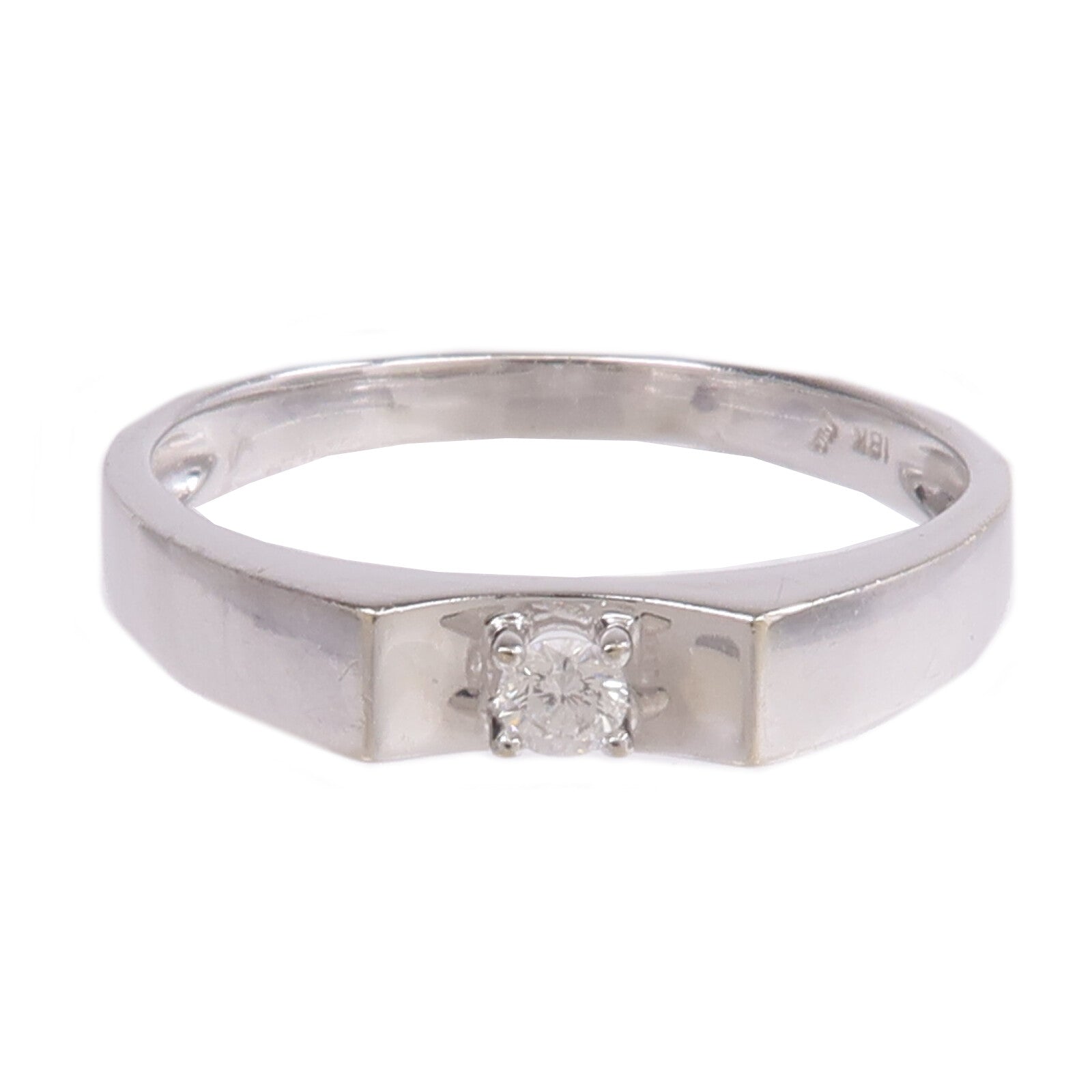 JEWELRY 18K白金Diamond Ring鑽石戒指