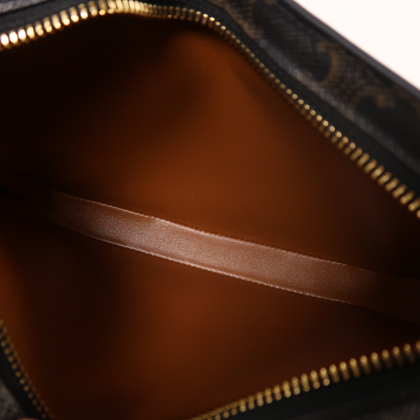 CELINE 塗層帆布Croque金扣肩背袋