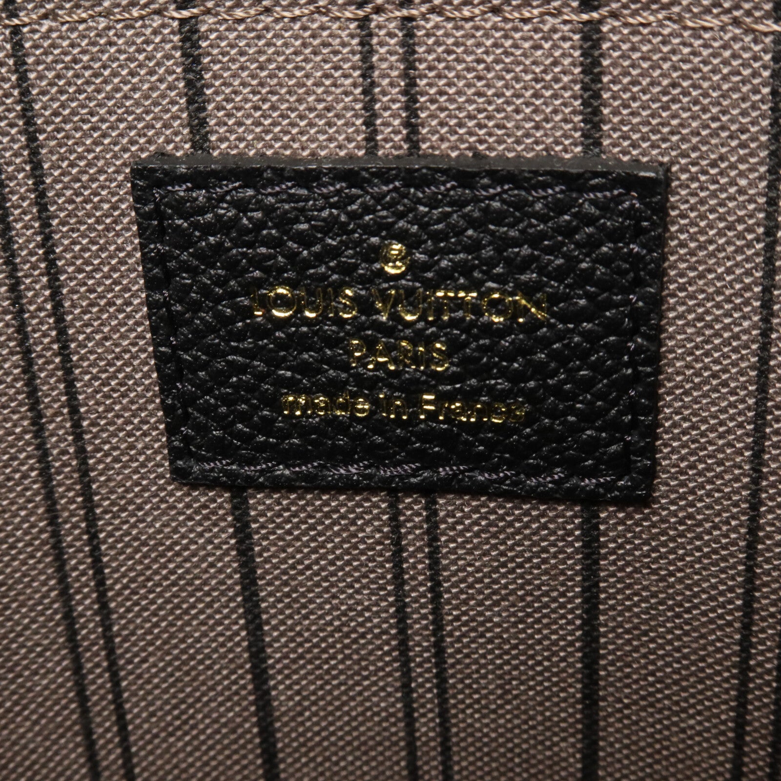 LOUIS VUITTON Monogram Empreinte Montaigne GM手挽肩背兩用袋