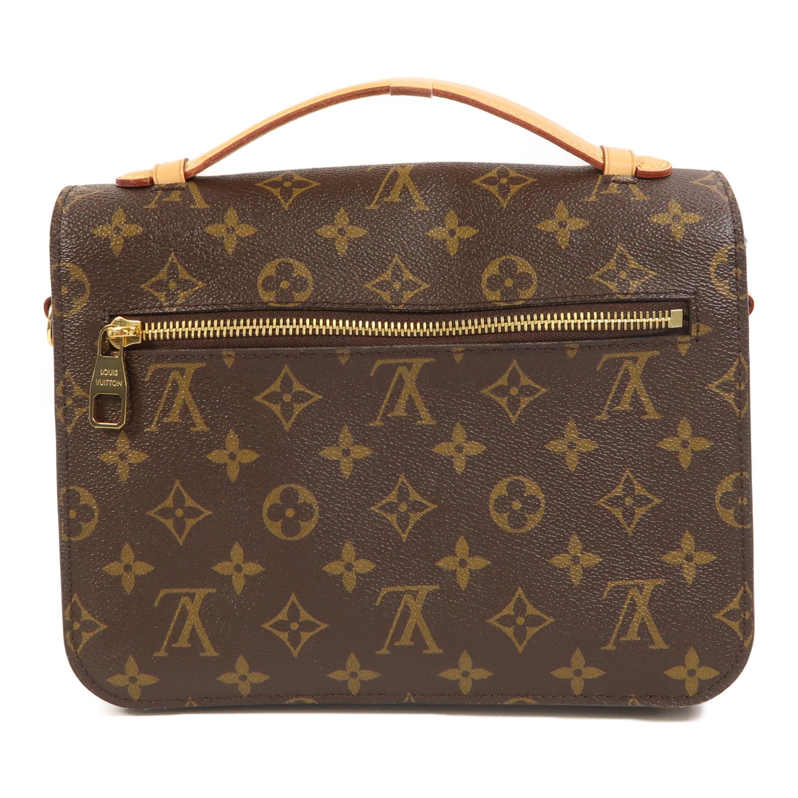 LOUIS VUITTON Monogram Pochette Metis MM金扣手挽肩背兩用袋