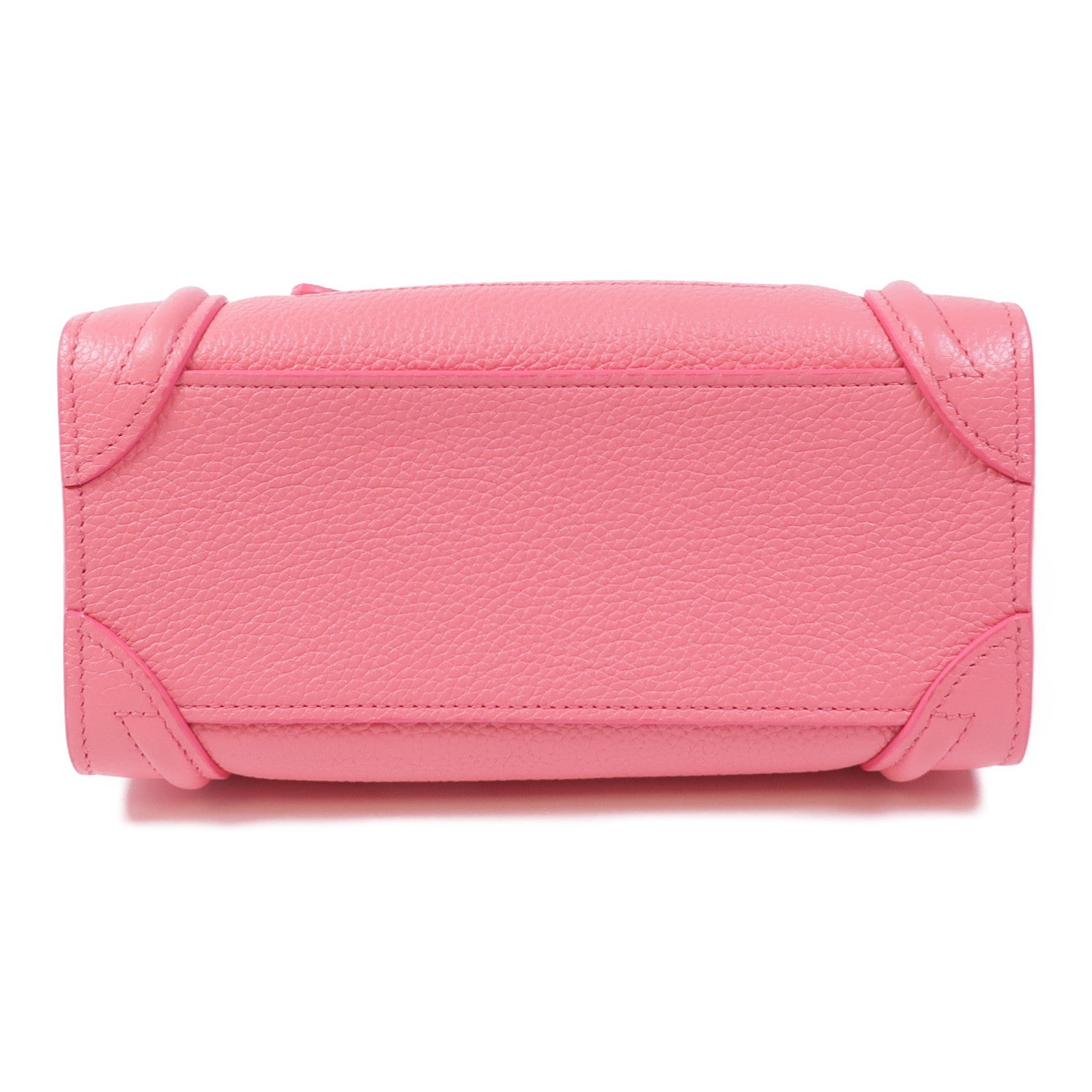 CELINE 牛皮皮革Nano Luggage金扣手挽肩背兩用袋