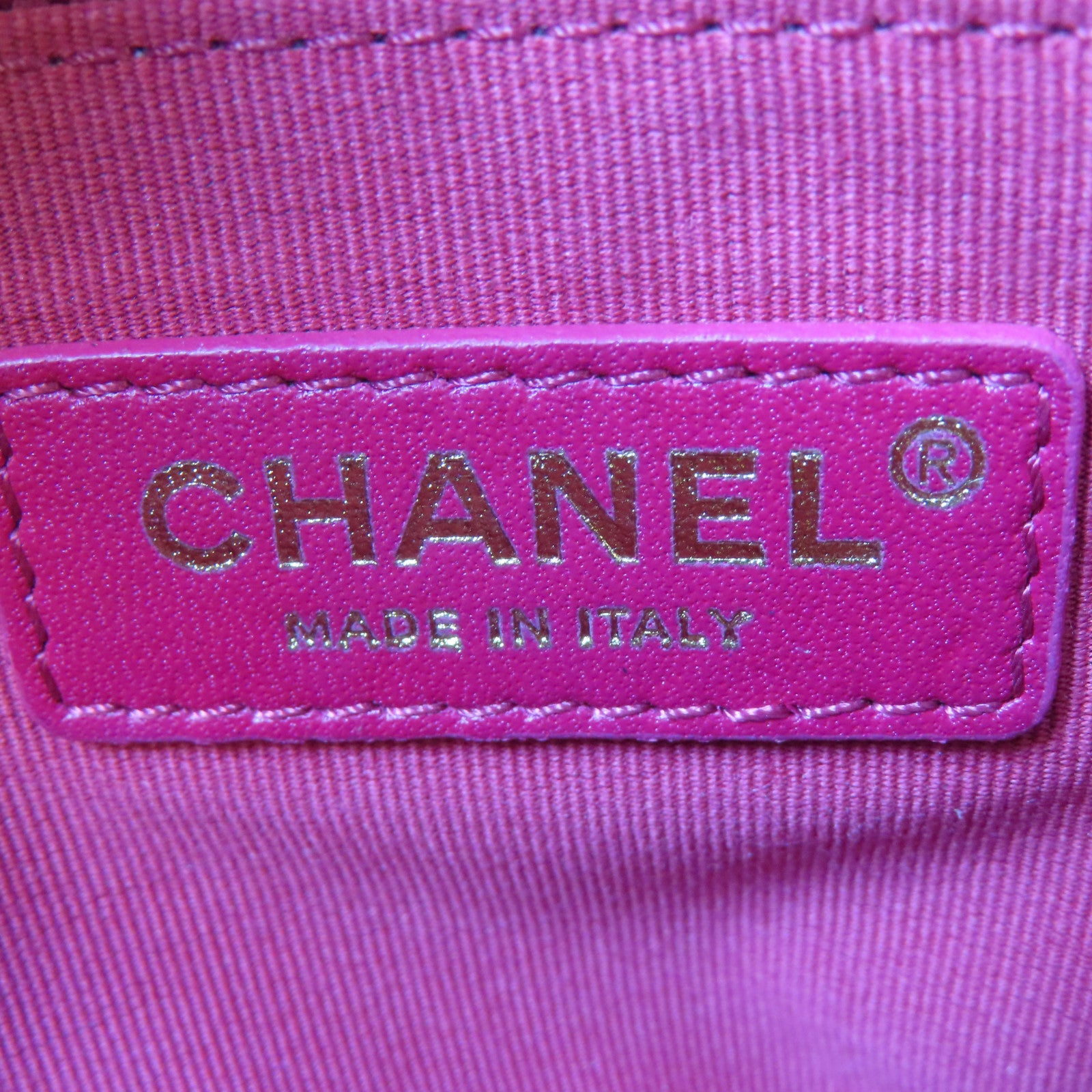 CHANEL 【激減優惠】菱格牛皮皮革Pearl Flap Bag金扣鏈帶肩背袋黑色