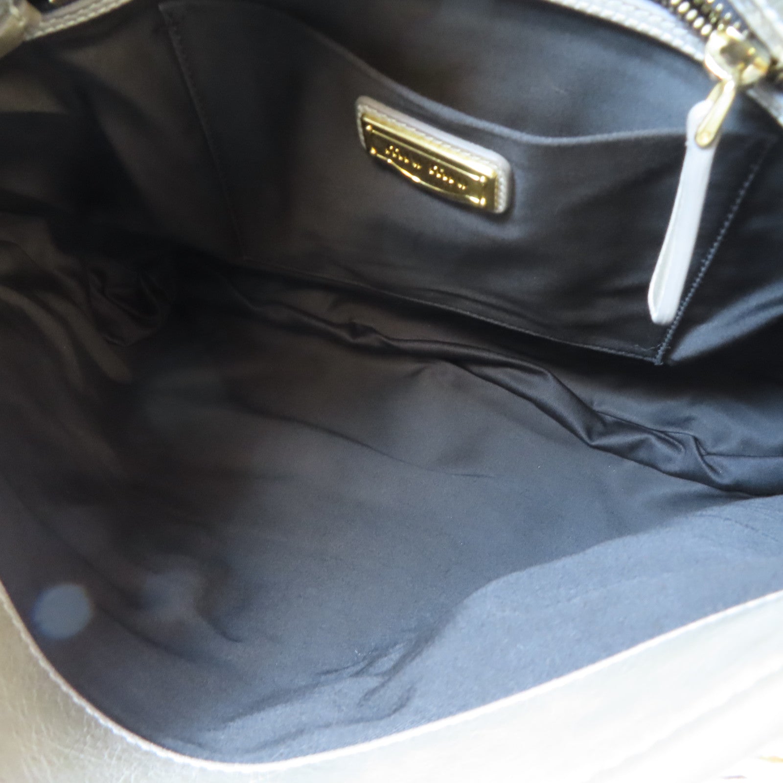 Miu Miu 牛皮皮革2 Way Shoulder Bag金扣手挽肩背兩用袋灰色