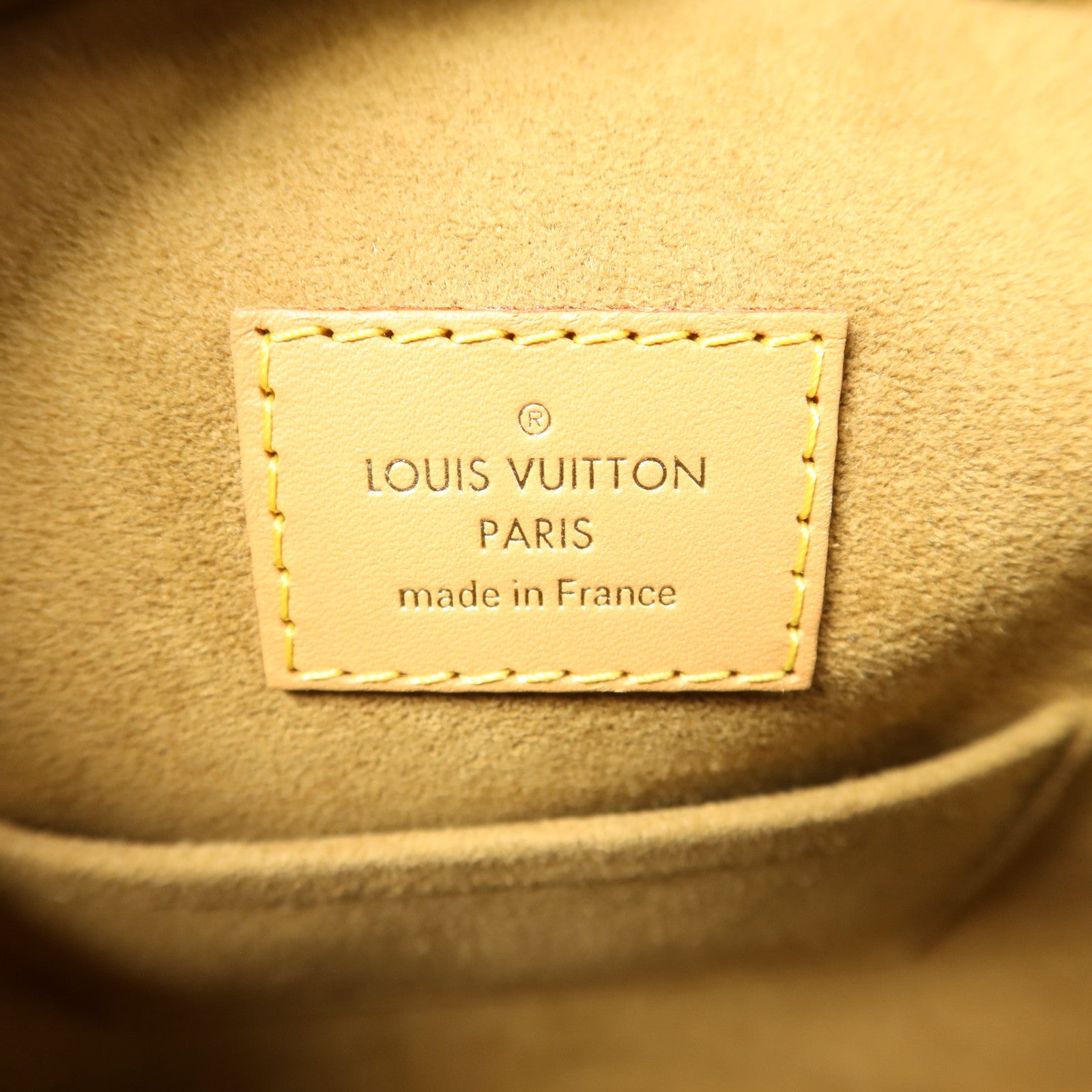 LOUIS VUITTON Monogram Boite Chapeau Souple金扣肩背袋棕色