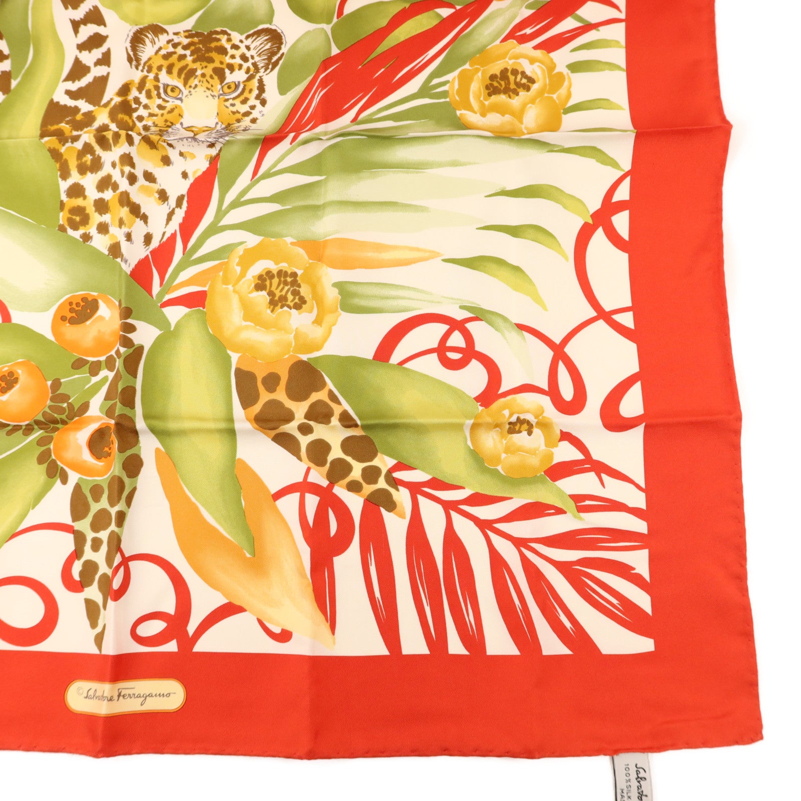 Salvatore Ferragamo 【激減優惠】絲質Scarf 64x64絲巾