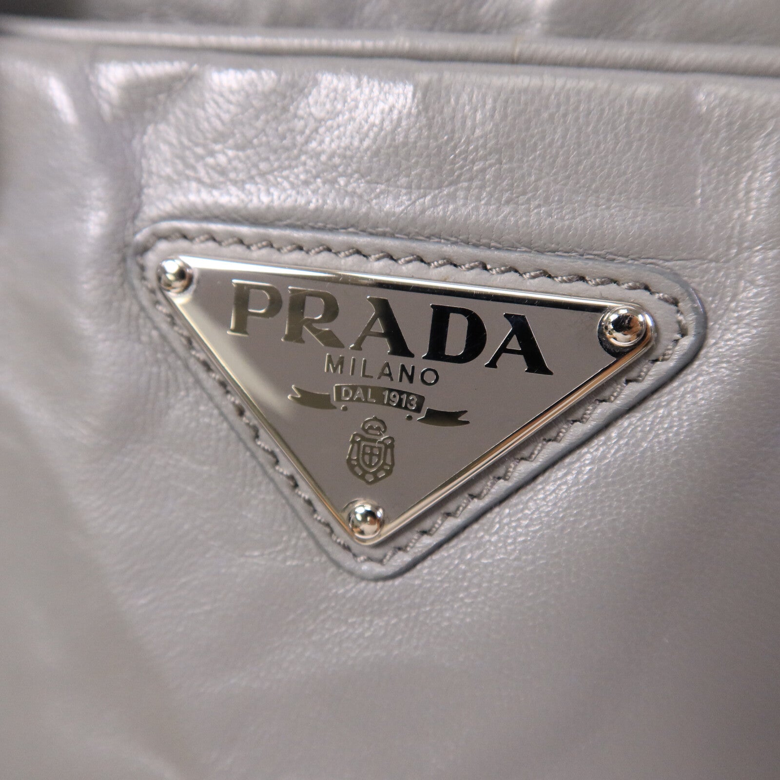 PRADA 牛皮皮革Nappa Antique手挽肩背兩用袋