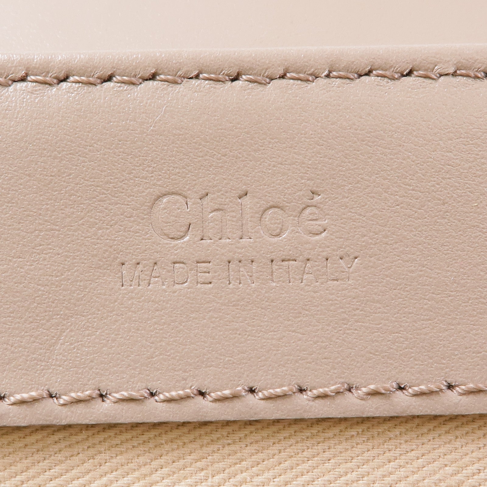 Chloe 牛皮皮革C Bag金扣手挽肩背兩用袋