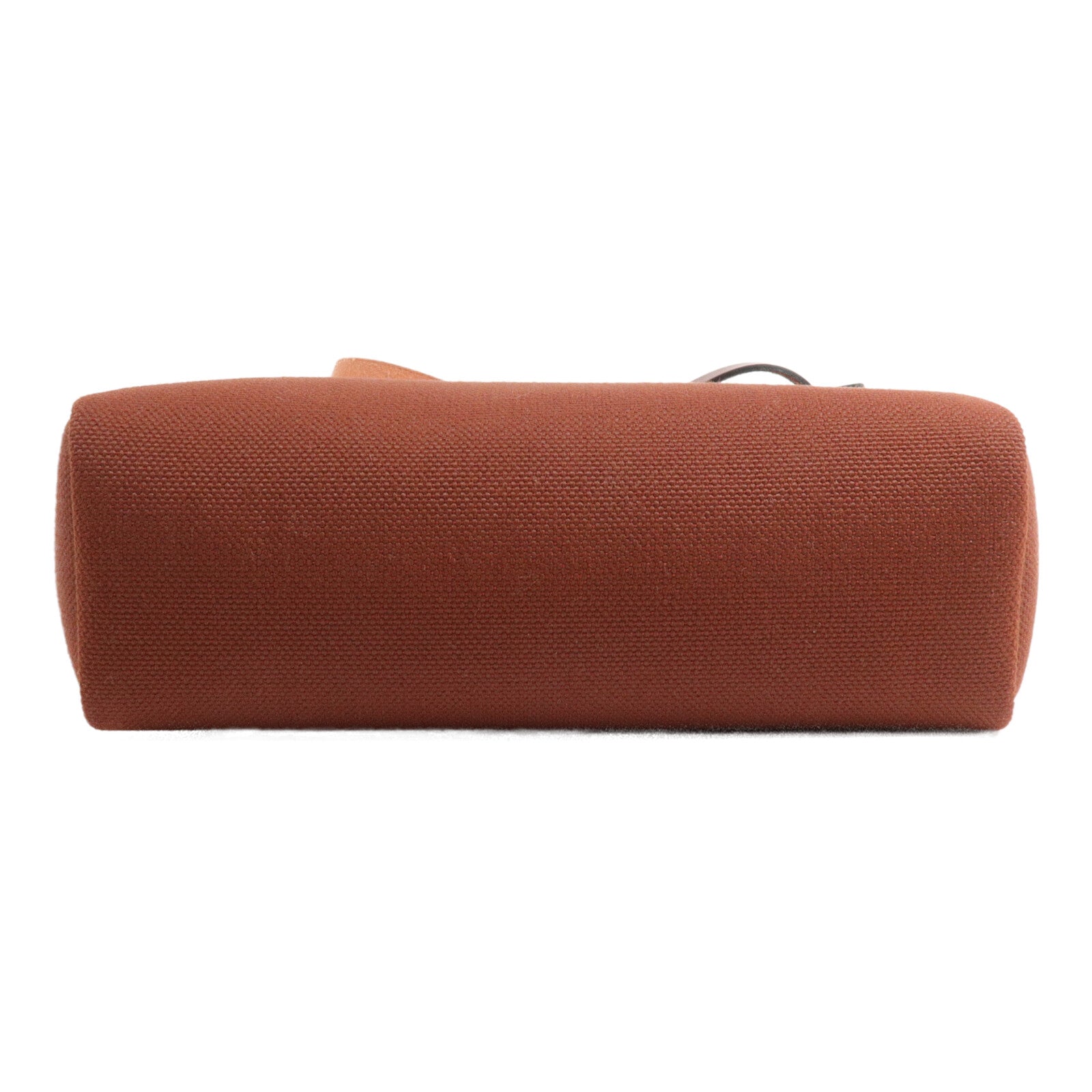 HERMES 帆布/皮革Mini Herbag肩背袋Rouge H
