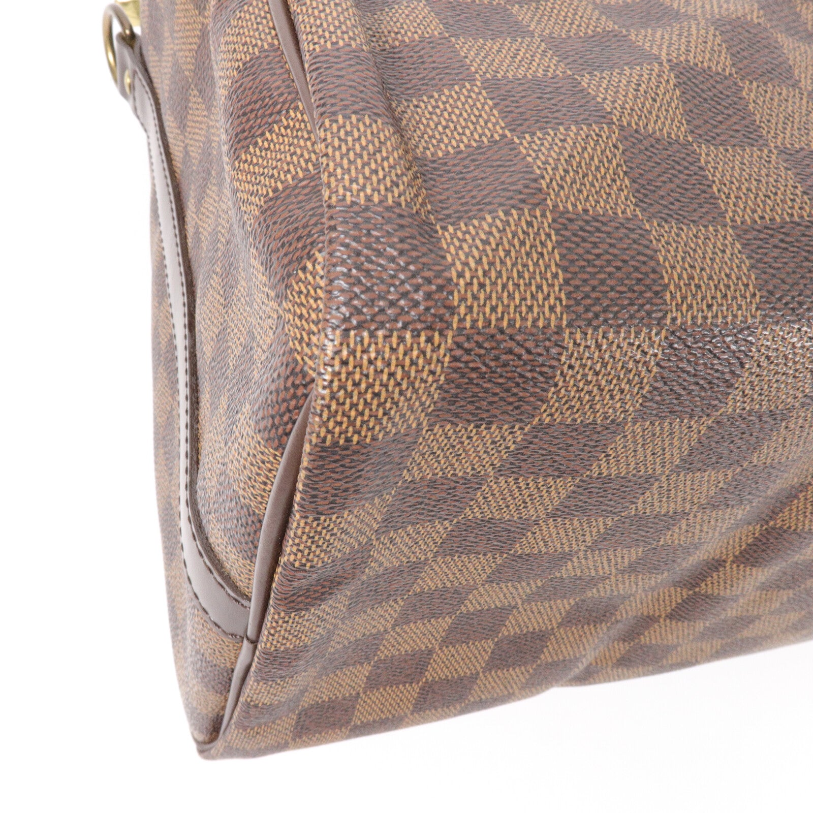 LOUIS VUITTON Damier Speedy Bandouliere 35手挽肩背兩用袋