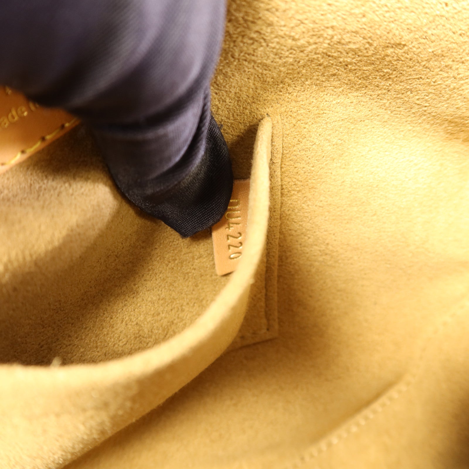 LOUIS VUITTON Monogram Boite Chapeau Souple金扣肩背袋棕色