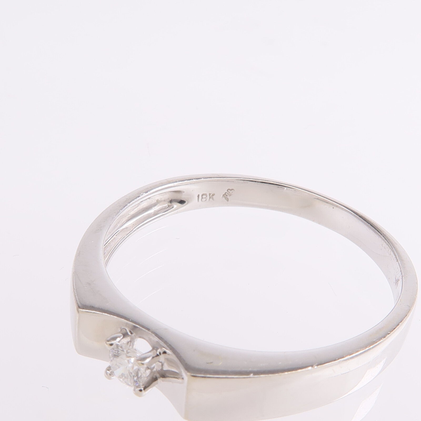 JEWELRY 18K白金Diamond Ring鑽石戒指