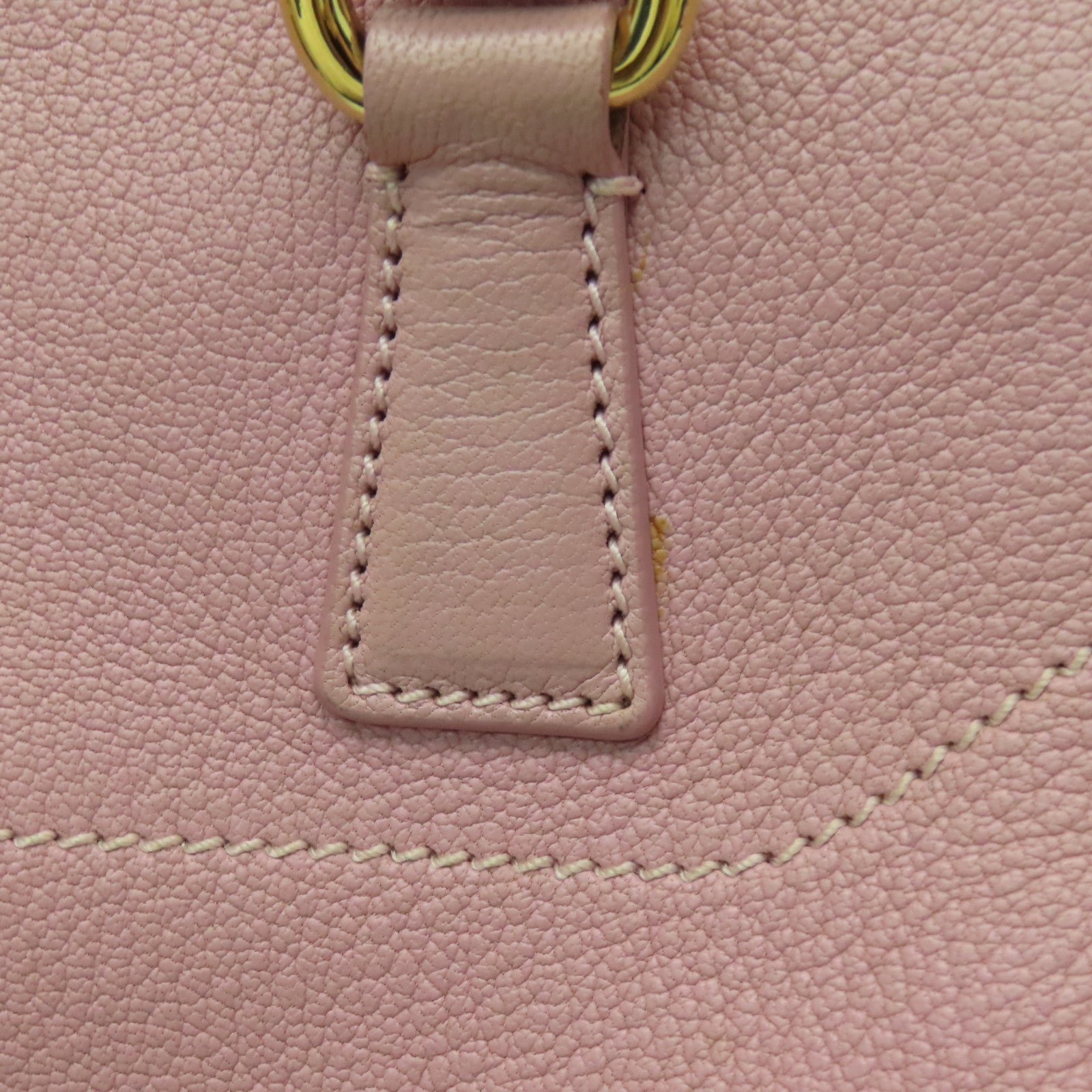 Salvatore Ferragamo 牛皮皮革2 Way Shoulder金扣手挽肩背兩用袋粉紅色