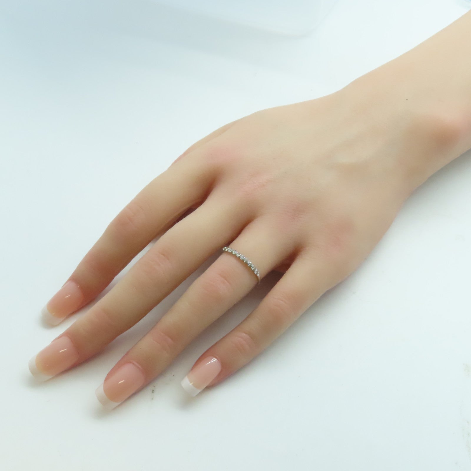 JEWELRY 18K白金Diamond Ring 0.20ct鑽石戒指US#6