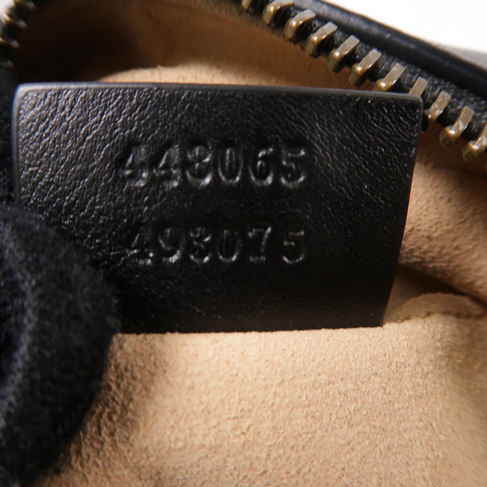 GUCCI 羊皮皮革GG Marmont Mini鏈帶肩背袋