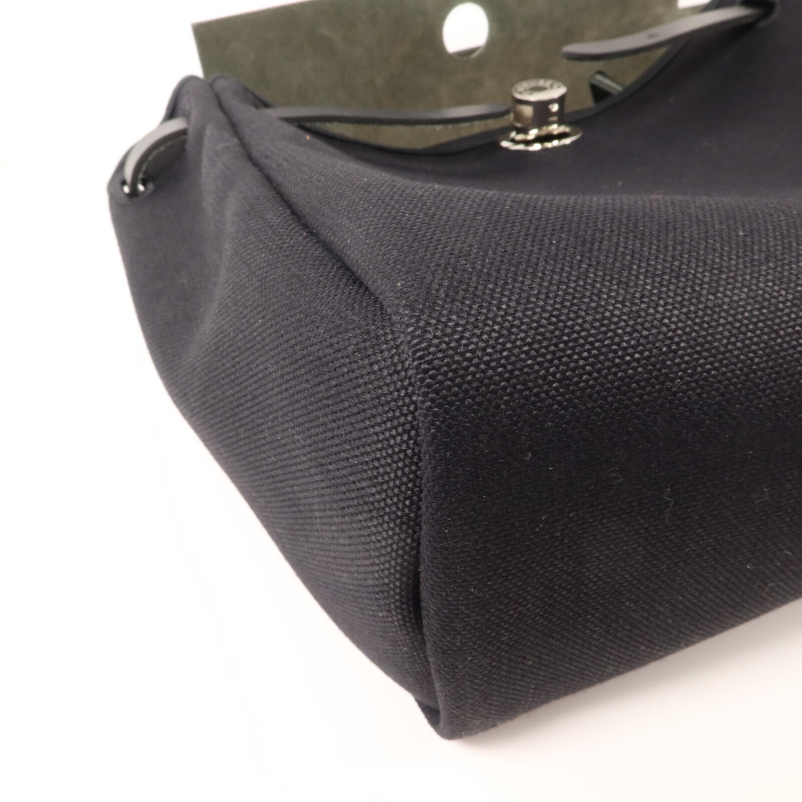 HERMES 帆布Herbag PM手挽肩背兩用袋Noir