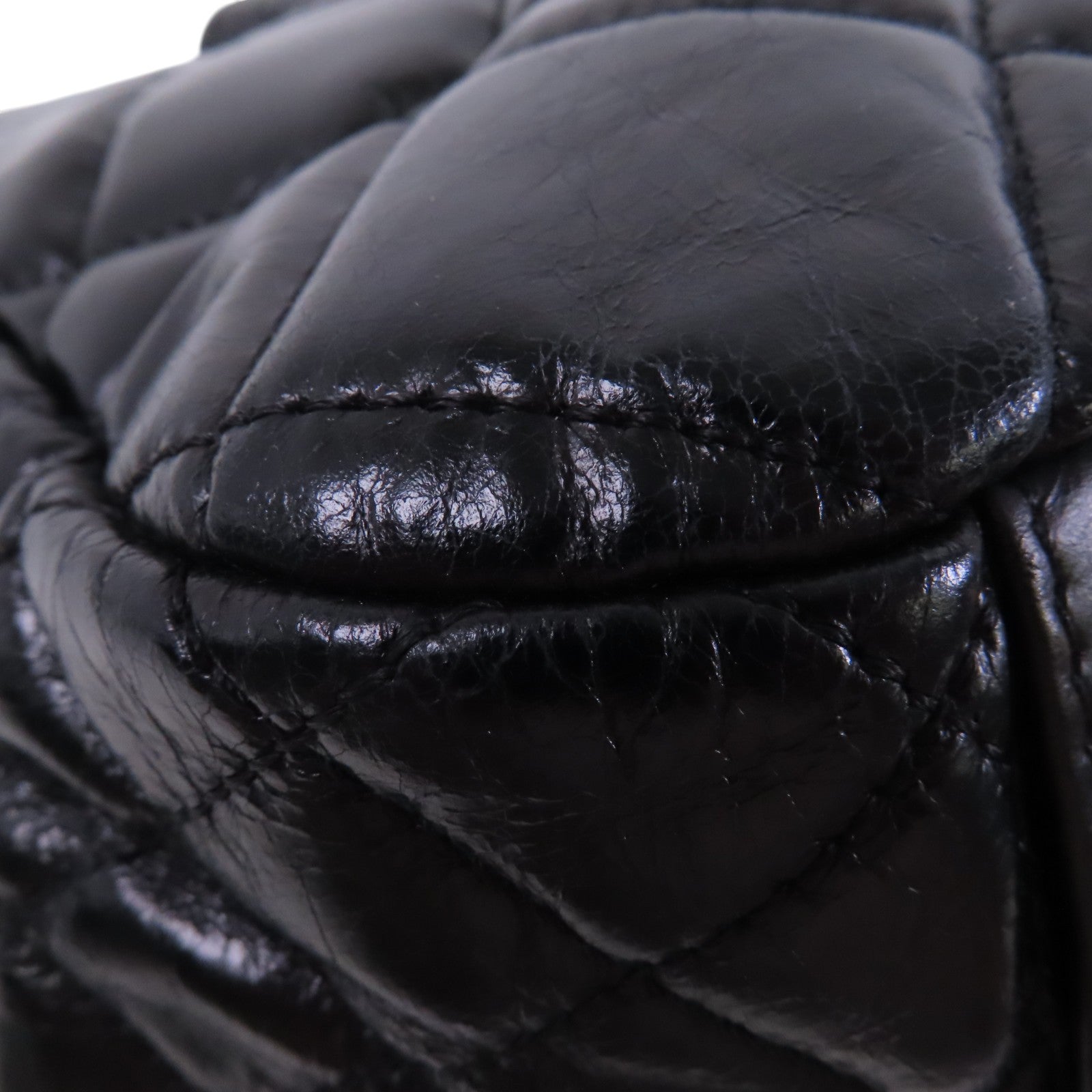 CHANEL 牛皮皮革Chain Shoulder Bag金扣鏈帶肩背袋