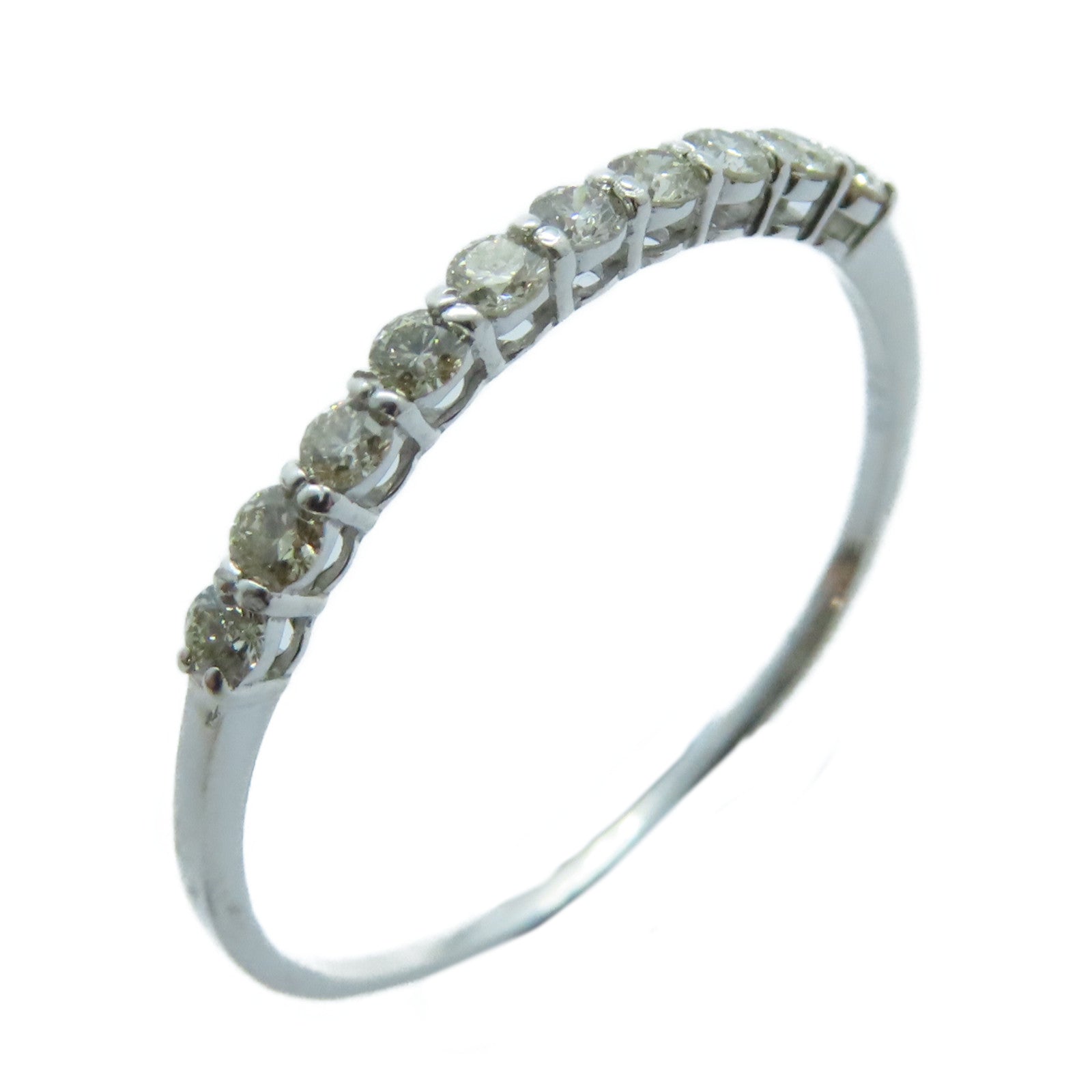 JEWELRY 18K白金Diamond Ring 0.20ct鑽石戒指US#6