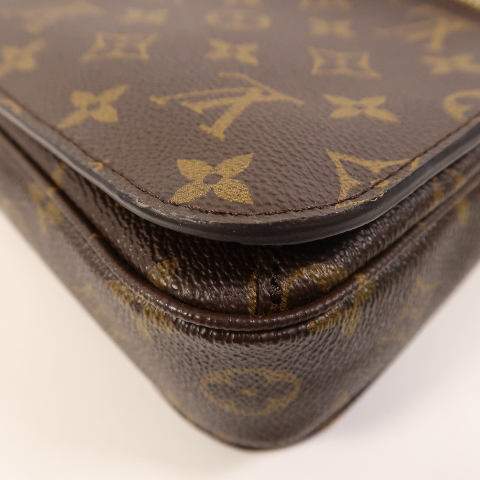 LOUIS VUITTON Monogram Pochette Metis MM金扣手挽肩背兩用袋