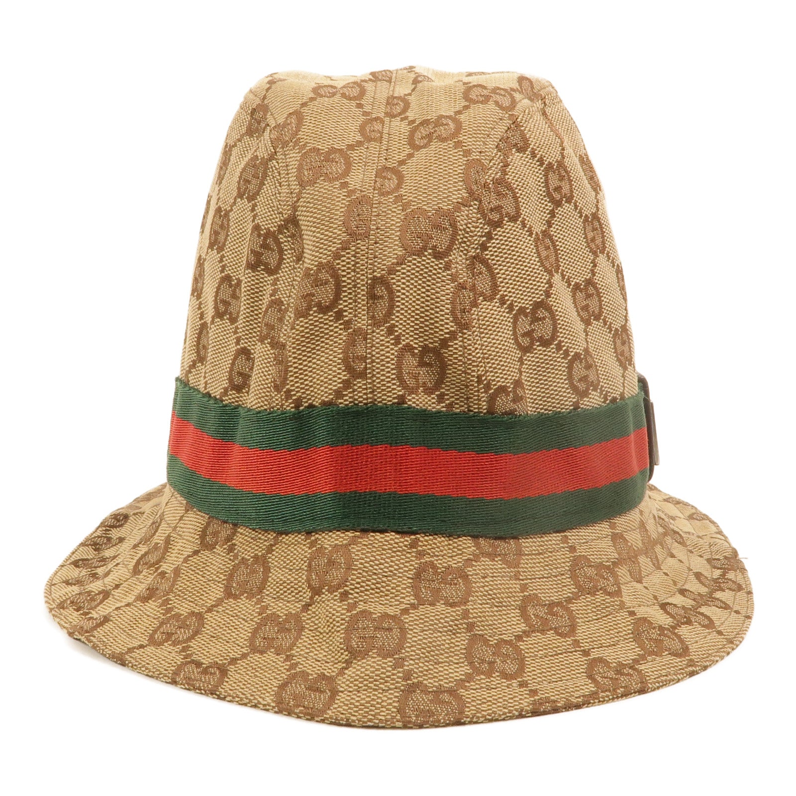 GUCCI 帆布GG Canvas Bucket Hat(M)帽子