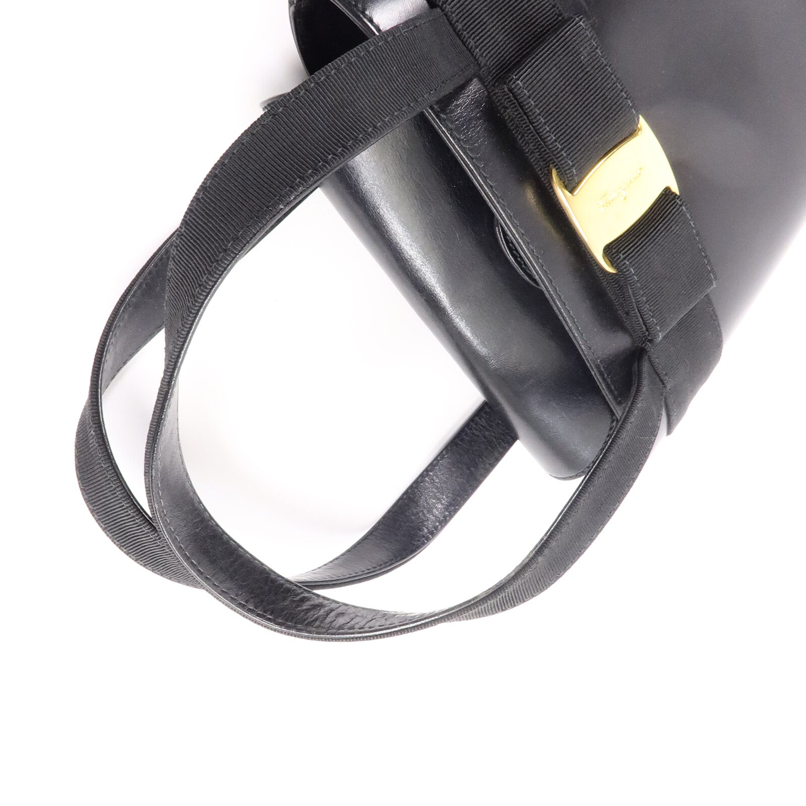 Salvatore Ferragamo 牛皮皮革Vara Ribbon手挽袋