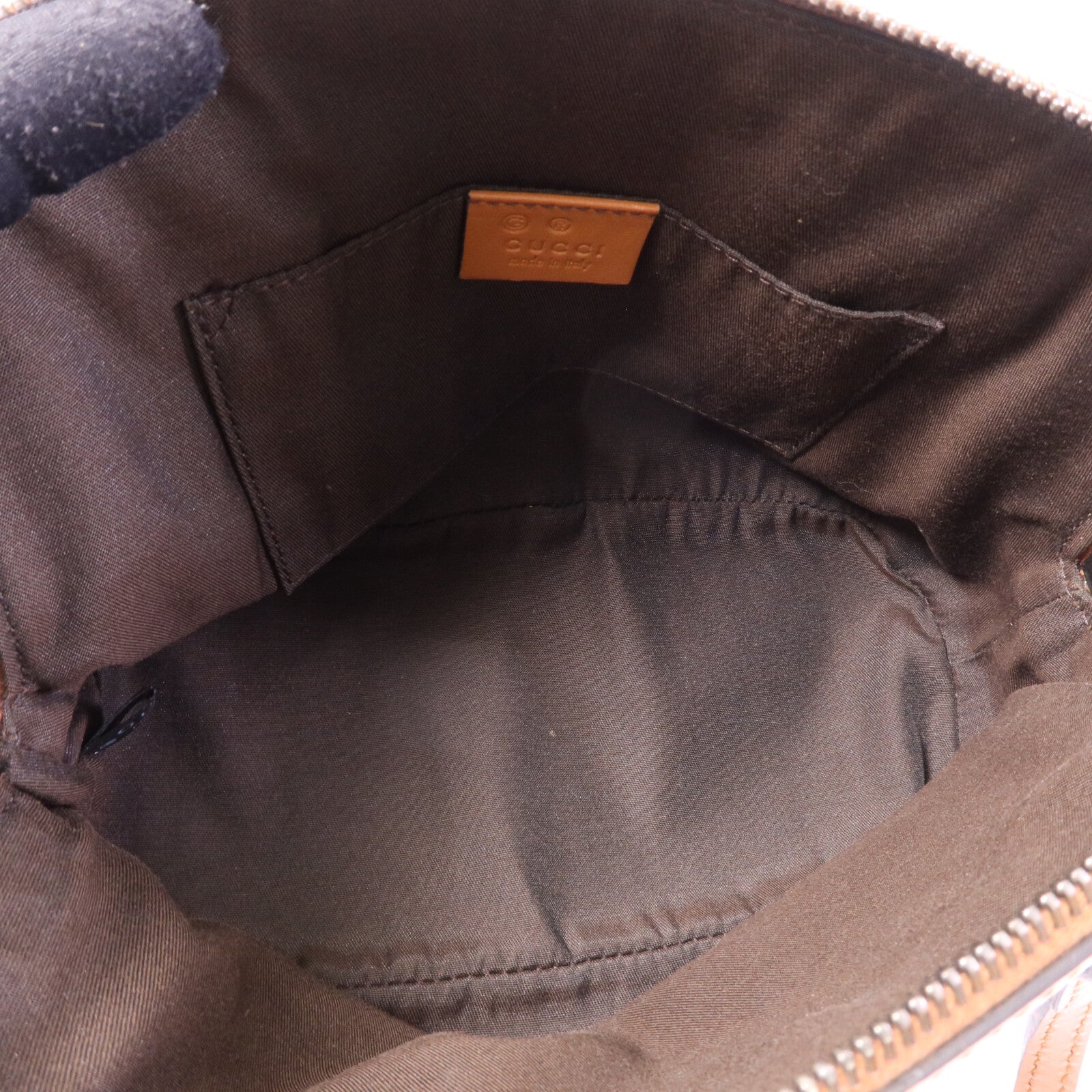 GUCCI 牛皮皮革Shoulder Bag銀扣肩背袋