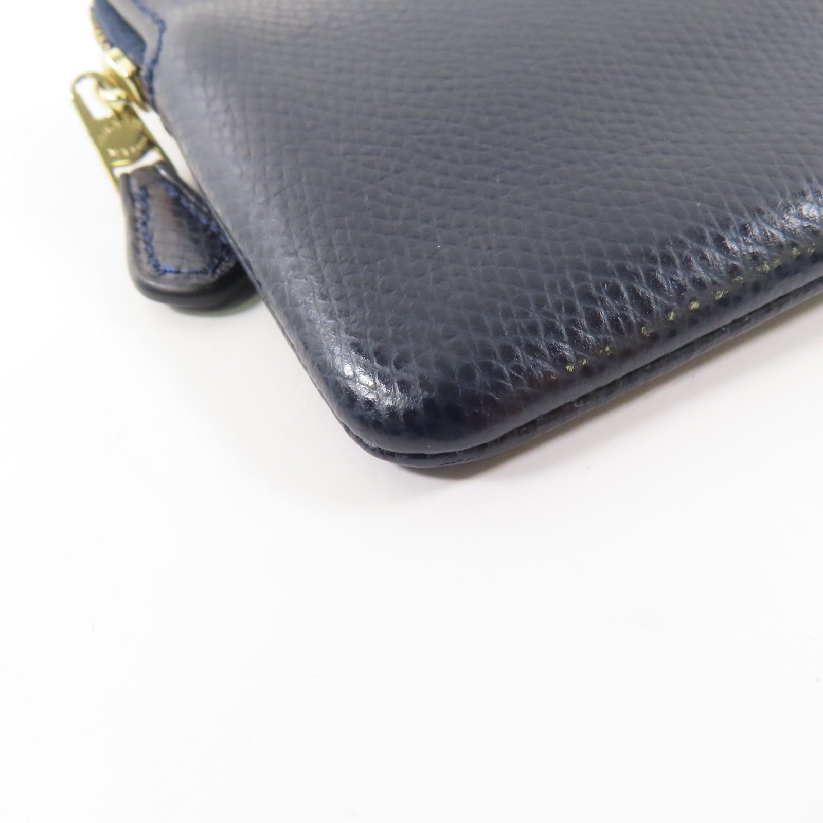 COACH 牛皮皮革Pouch金扣手拿包
