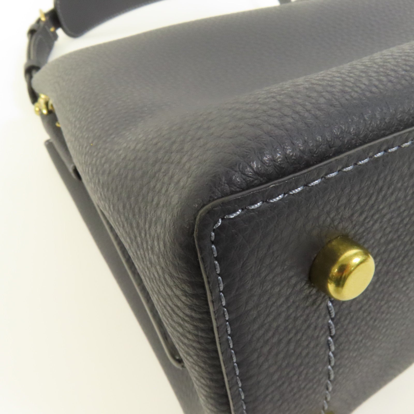 COACH 牛皮皮革Willow Bucket金扣手挽肩背兩用袋