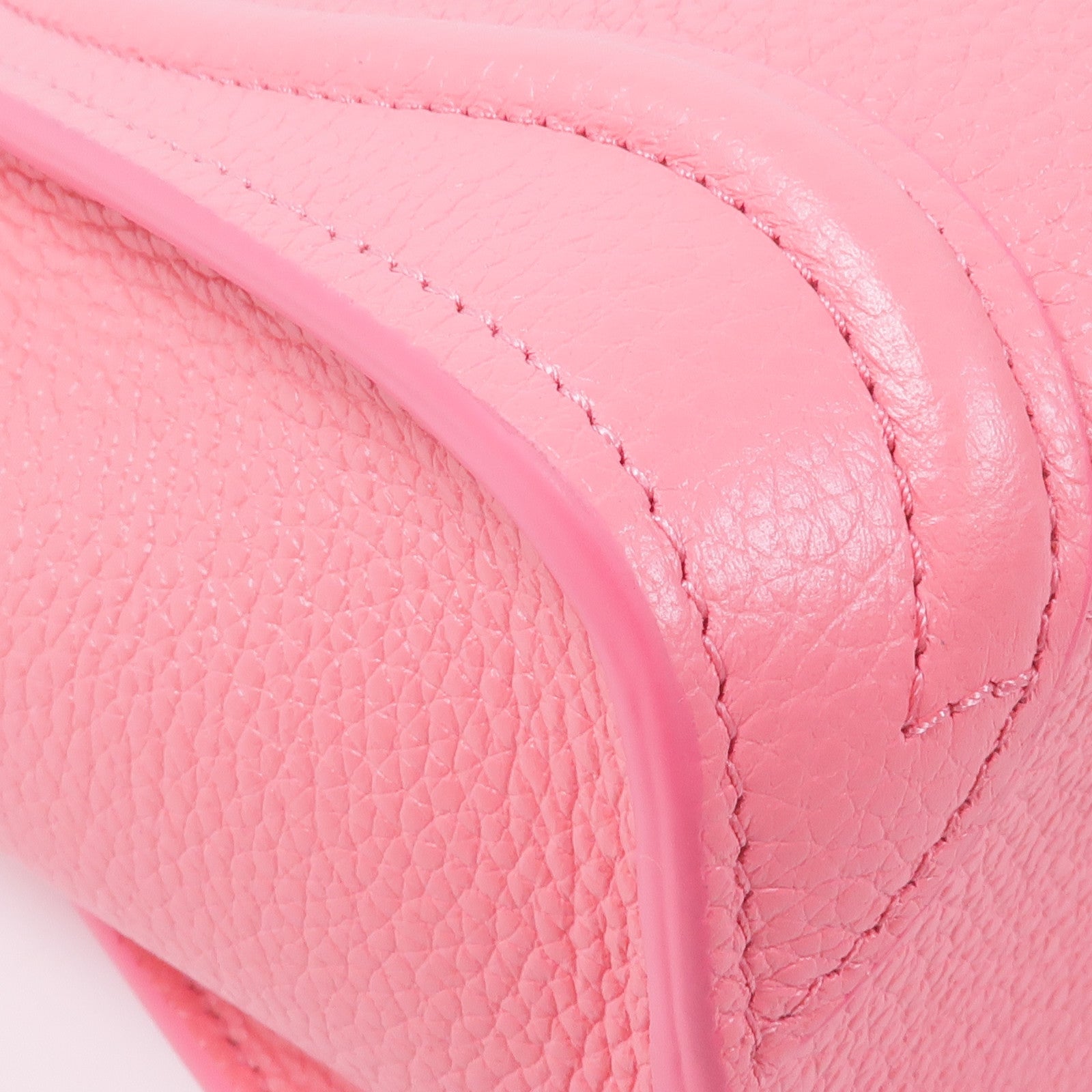 CELINE 牛皮皮革Nano Luggage金扣手挽肩背兩用袋