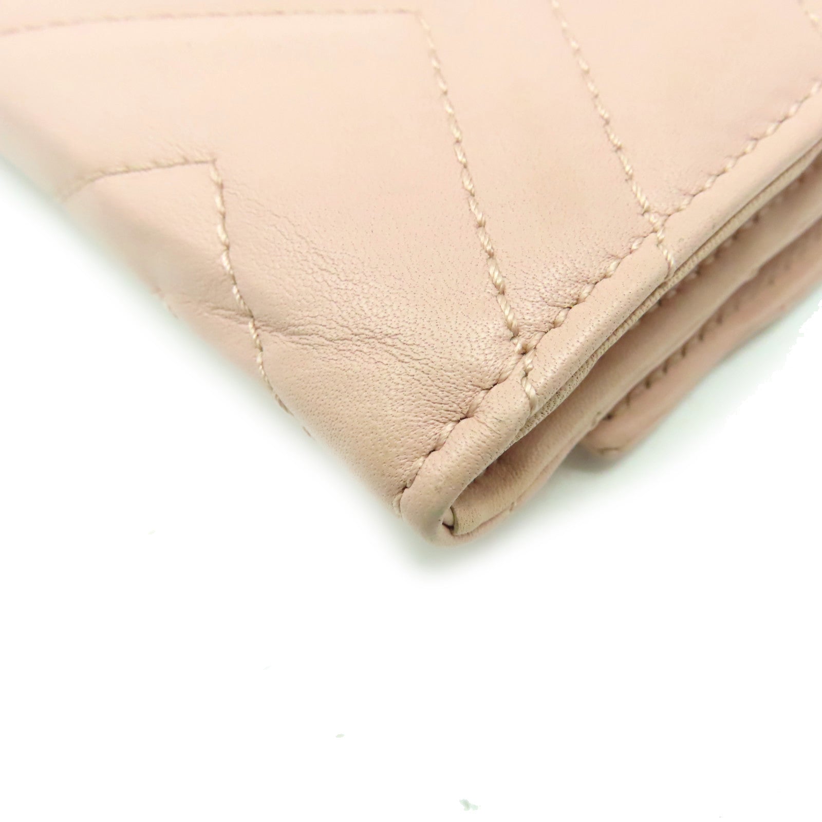 GUCCI 【清倉大減價】牛皮皮革GG Marmont Long Wallet長錢包粉紅色