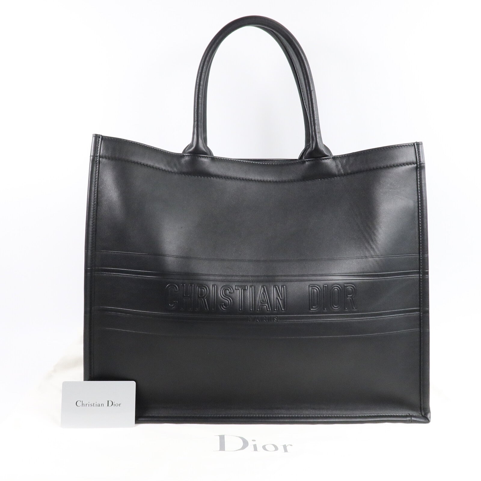 Dior 牛皮皮革Dior Book Tote Large手挽袋