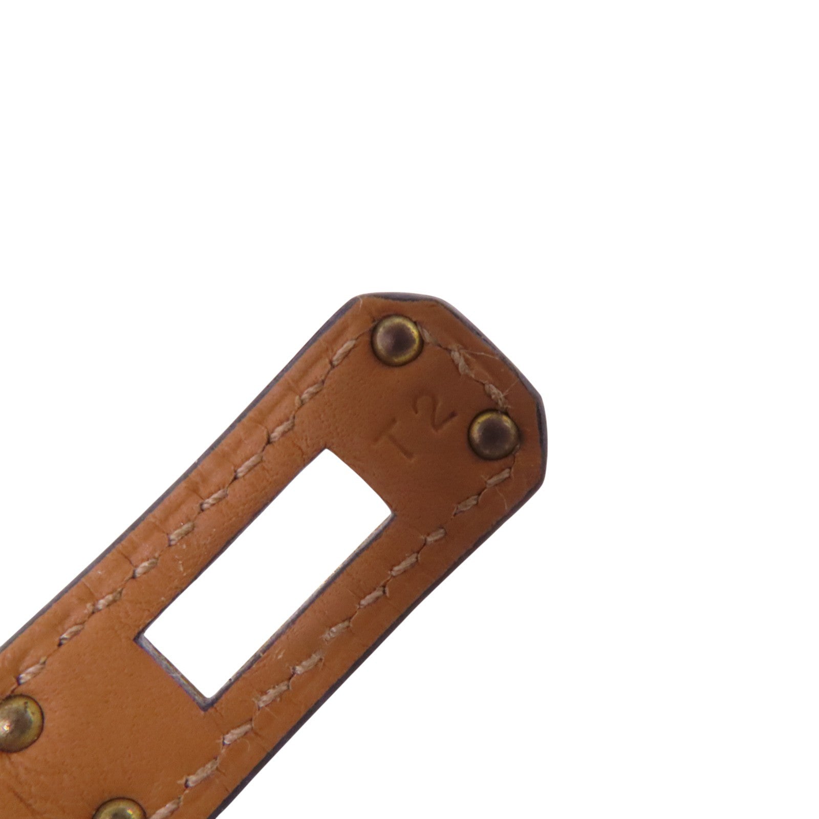 HERMES Swift皮革Double Tour Bracelet金扣手鏈