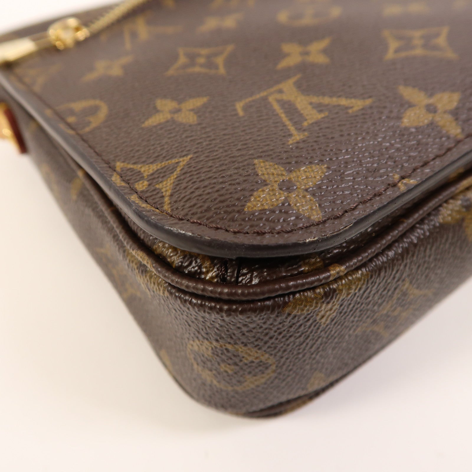 LOUIS VUITTON Monogram Pochette Metis MM金扣手挽肩背兩用袋