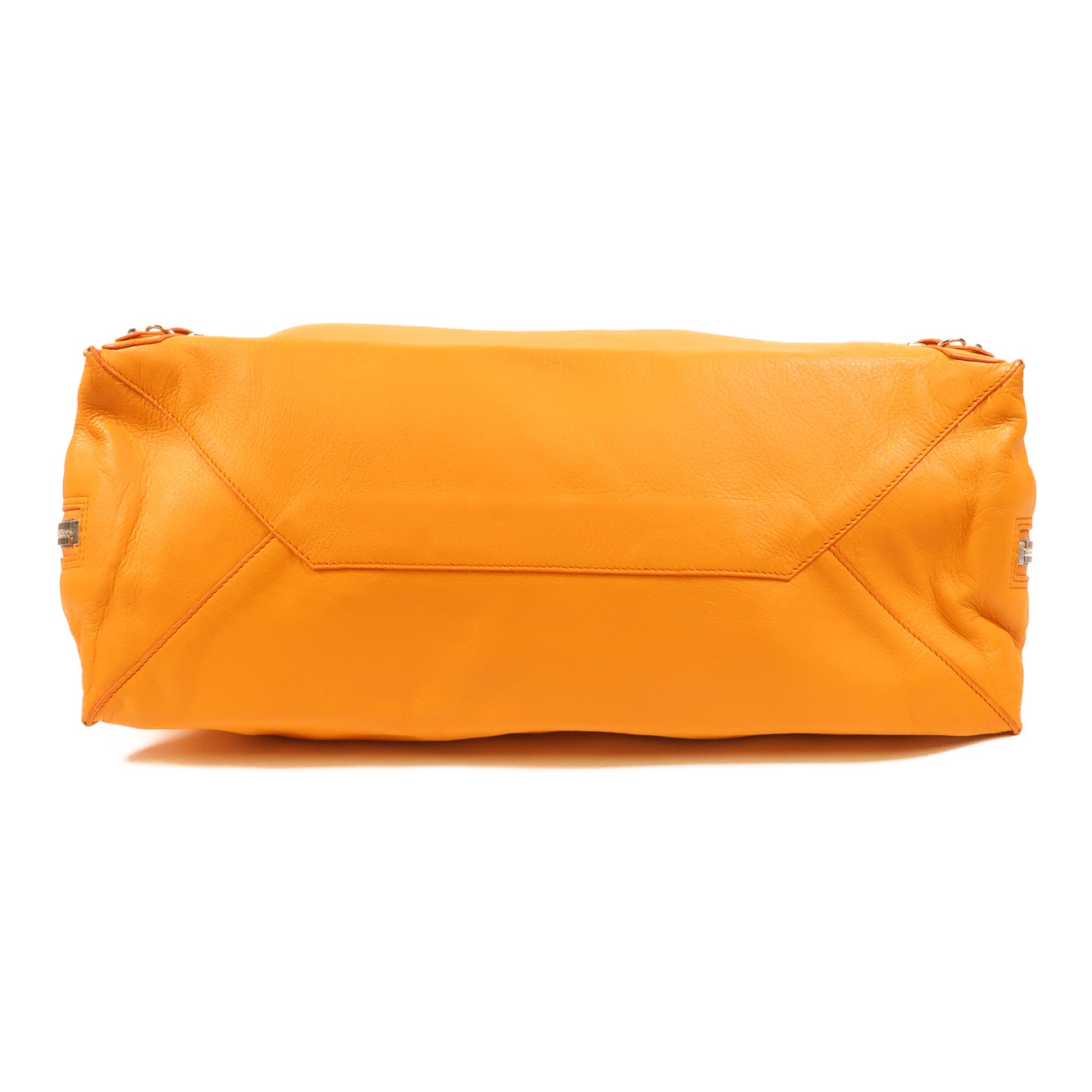 BALENCIAGA 牛皮皮革Papier A4銀扣手挽袋