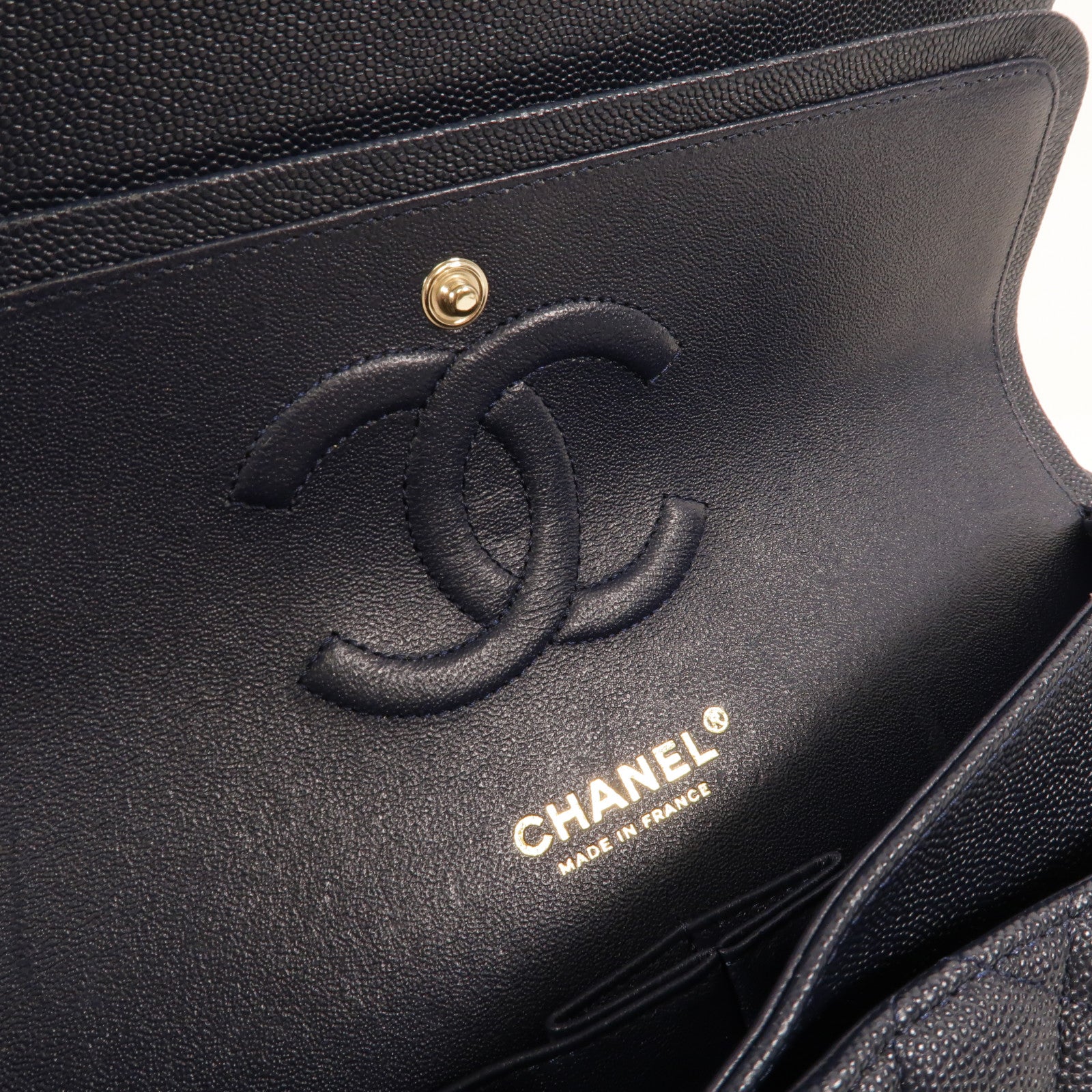 CHANEL 牛皮皮革Classic 25鏈帶肩背袋