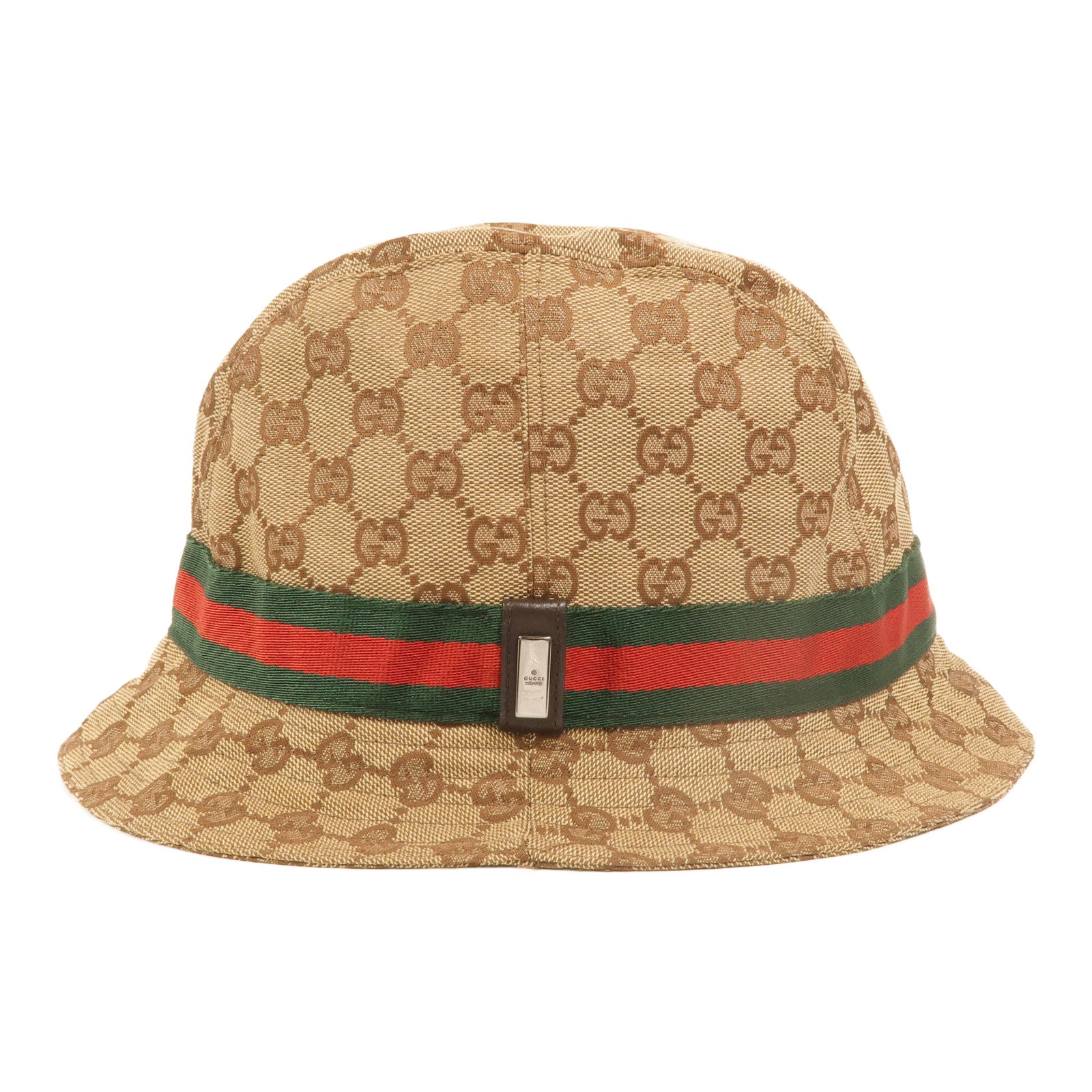 GUCCI 帆布GG Canvas Bucket Hat(M)帽子