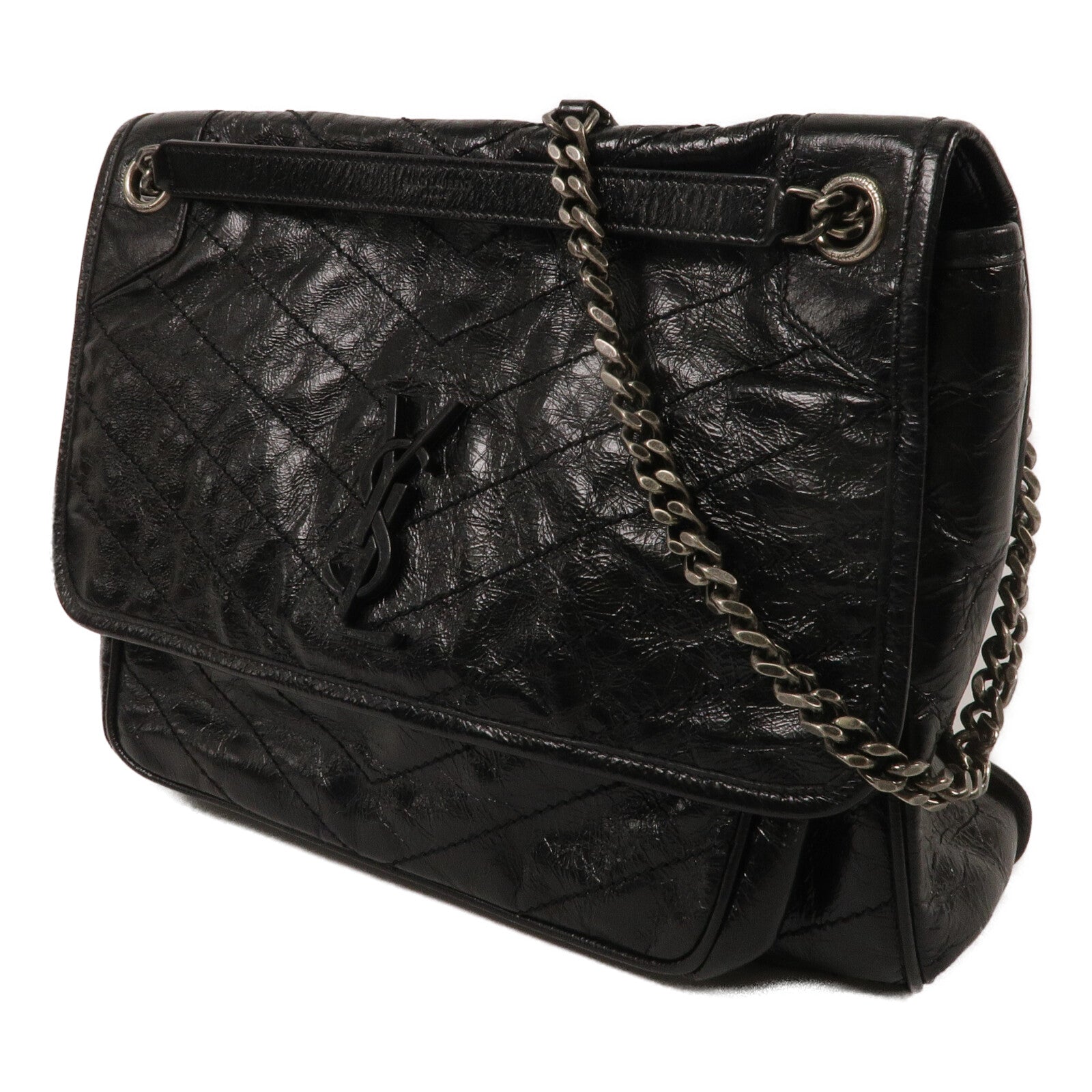 SAINT LAURENT 牛皮皮革Niki Large鏈帶肩背袋