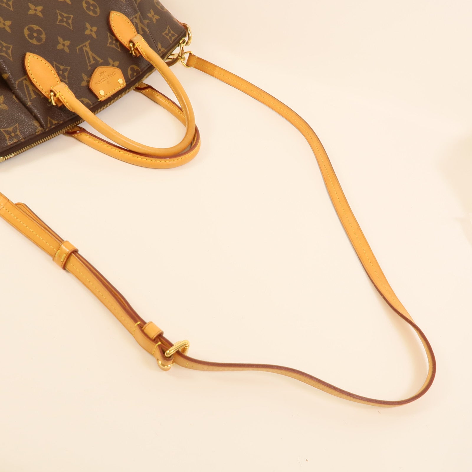 LOUIS VUITTON Monogram Turenne PM金扣手挽肩背兩用袋