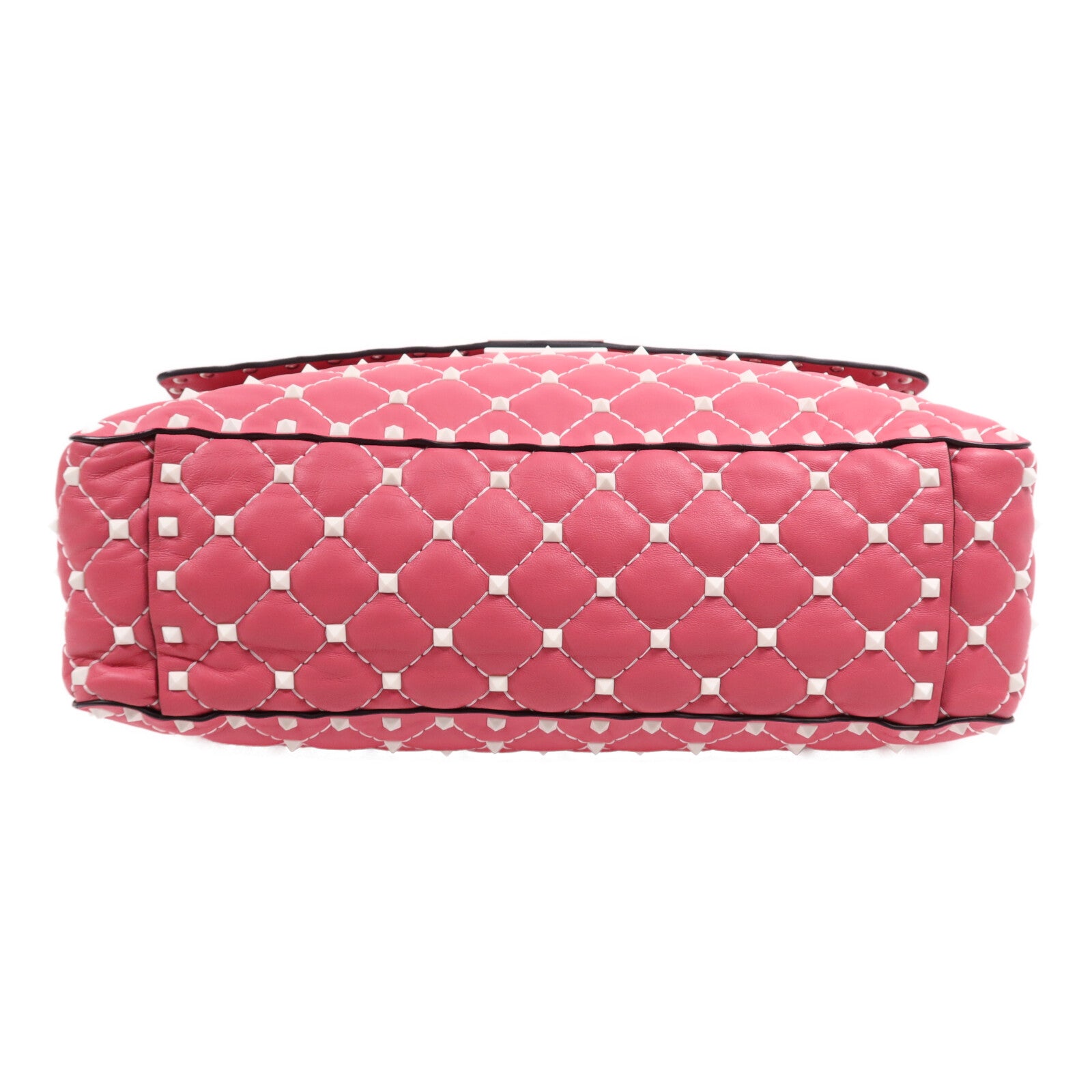 Valentino 牛皮皮革Rocktud Spike手挽肩背兩用袋