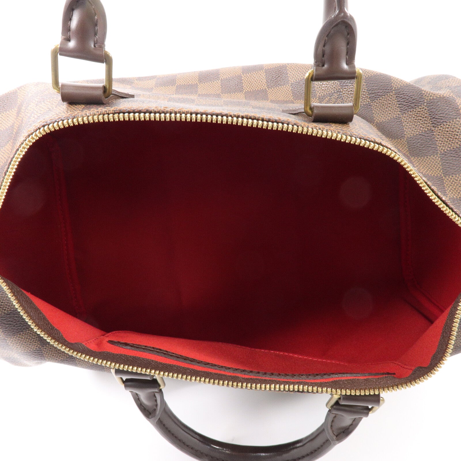 LOUIS VUITTON Damier Speedy Bandouliere 35手挽肩背兩用袋