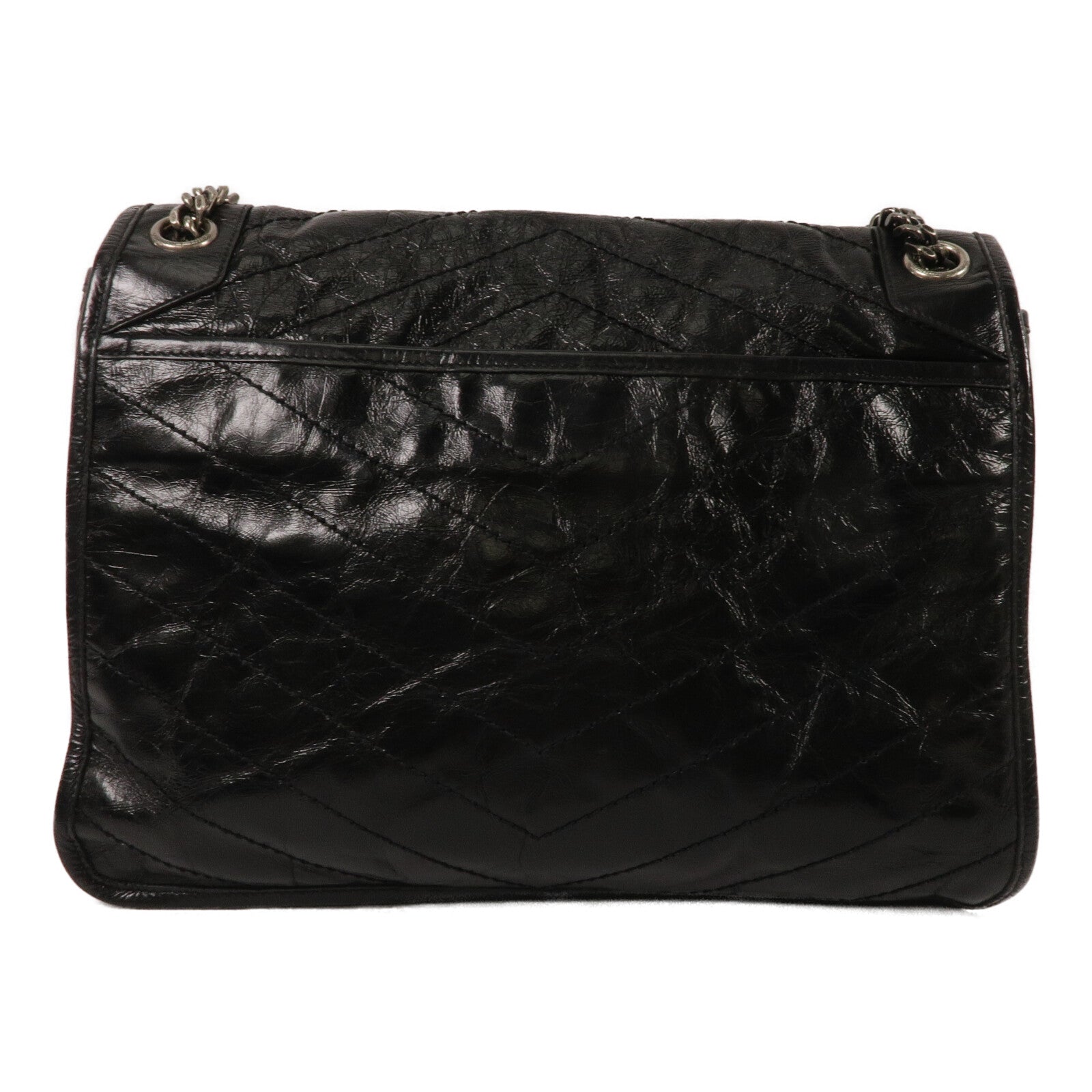 SAINT LAURENT 牛皮皮革Niki Large鏈帶肩背袋