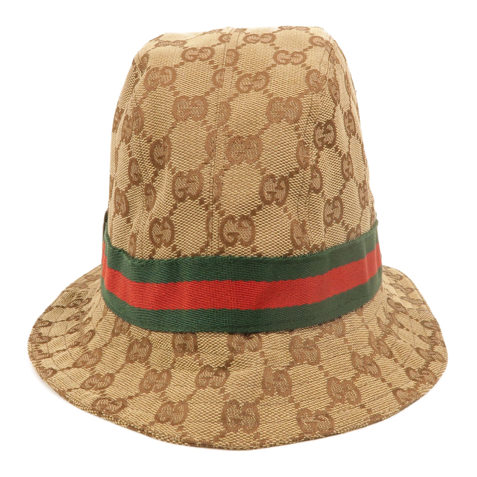 GUCCI 帆布GG Canvas Bucket Hat(M)帽子
