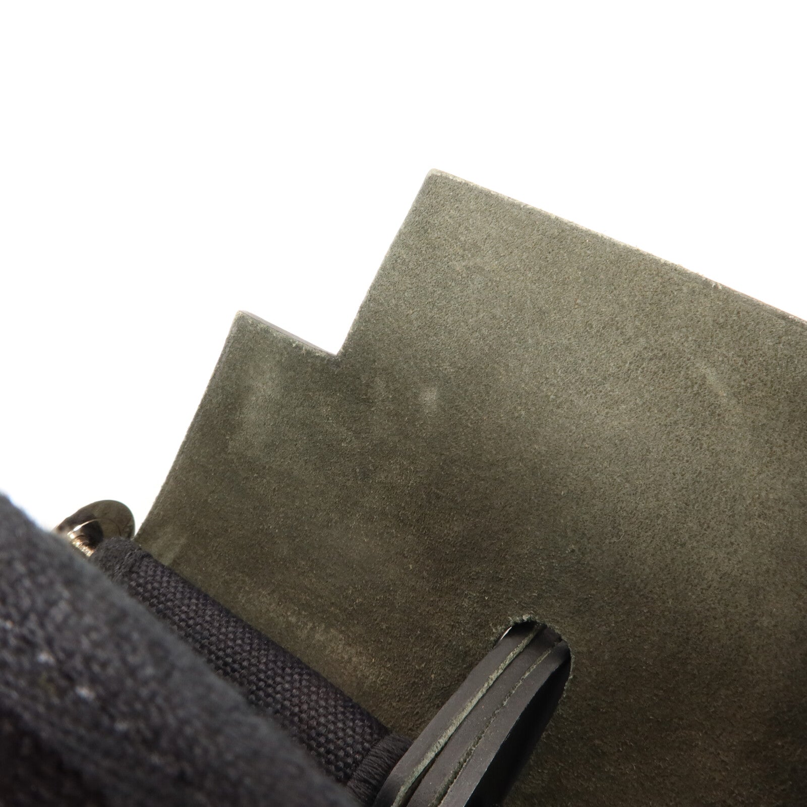 HERMES 帆布Herbag PM手挽肩背兩用袋Noir