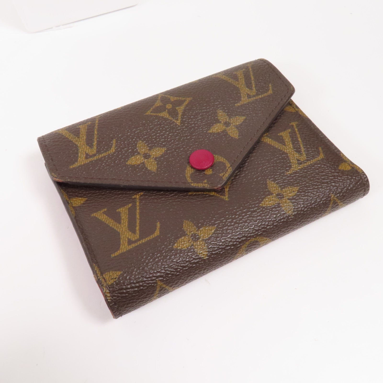 LOUIS VUITTON Monogram Portefeuille Victorine金扣錢包